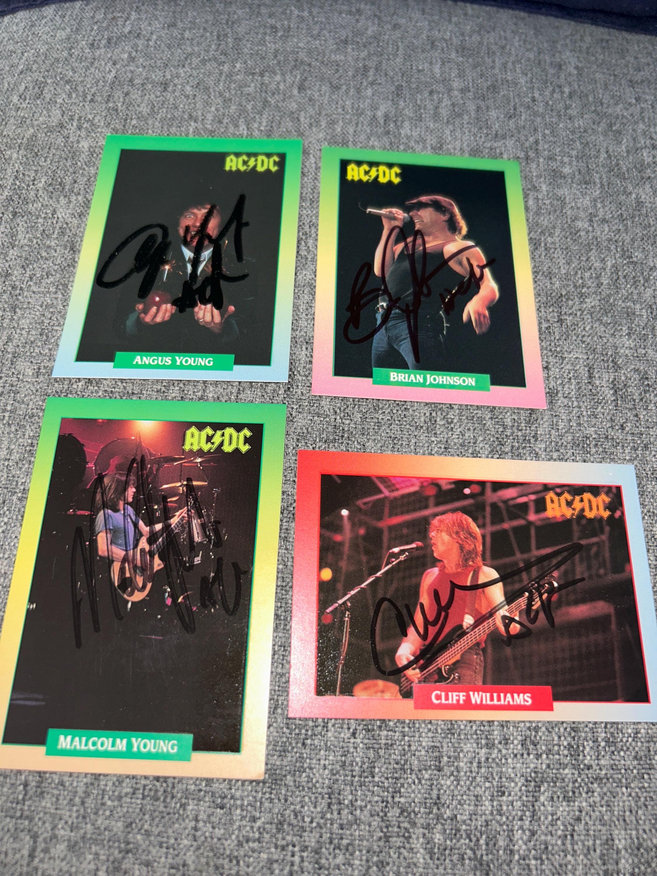 AC/DC Angus Young, Brian Johnson, Malcolm Young & Cliff Williams
