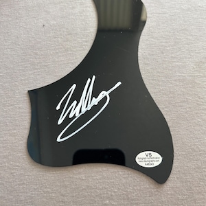 Eddie Van Halen Signed Autographed Pickguard COA