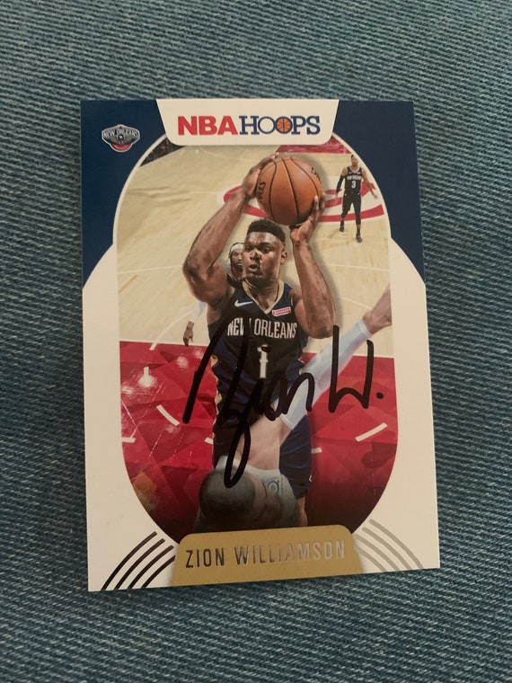 ZION WILLIAMSON Autographed New Orleans Pelicans Authentic Red