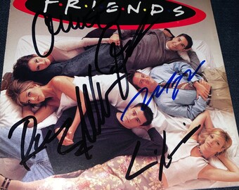 6X Signed CAST of FRIENDS Autographed Photo With COA Jennifer Aniston ...