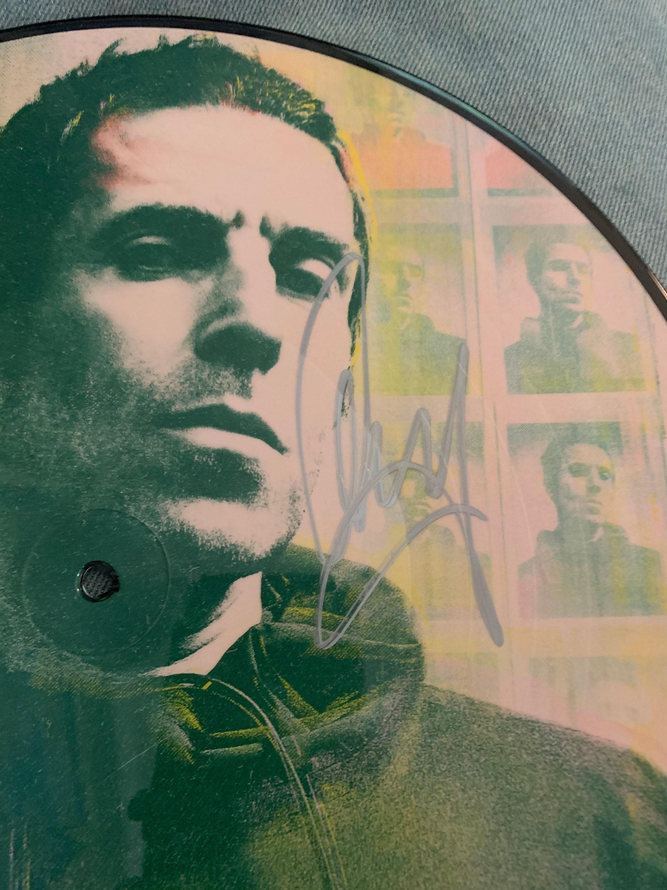 Liam Gallagher From Oasis Signed Autographed “Why We Why Not