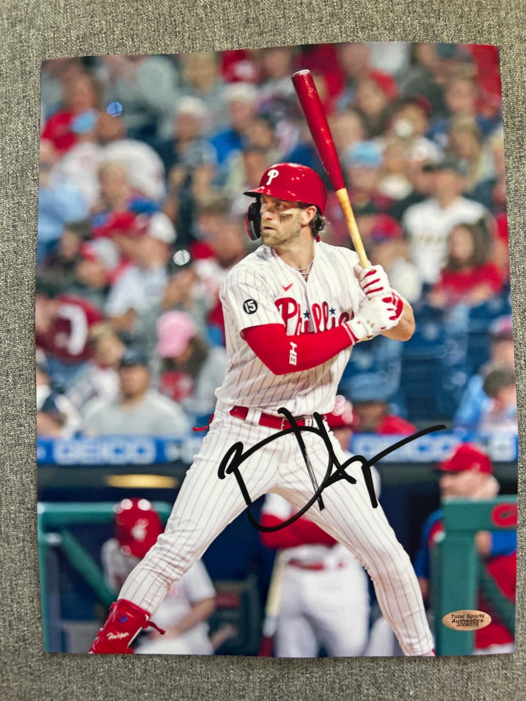 Bryce Harper Signed Autographed 8x10 Philadelphia Phillies Photo W/coa ...