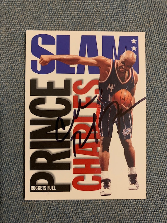 Charles Barkley Signed Autographed Philadelphia 76ers Houston