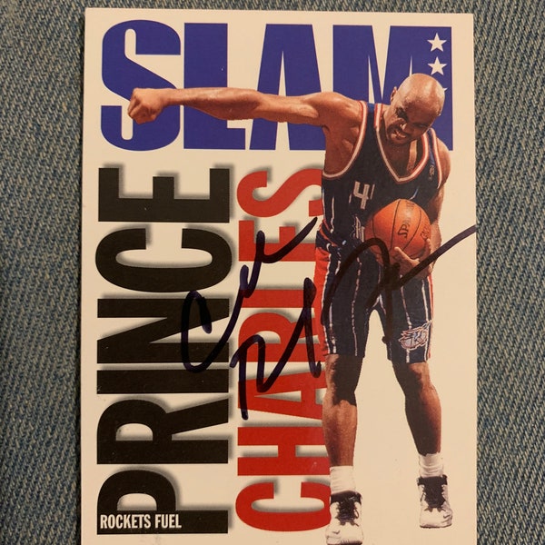 CHARLES BARKLEY signed autographed photo COA Hologram main image 1