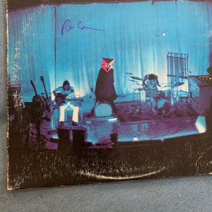 Genesis Live Signed Autographed Record Album Vinyl Phil Collins COA