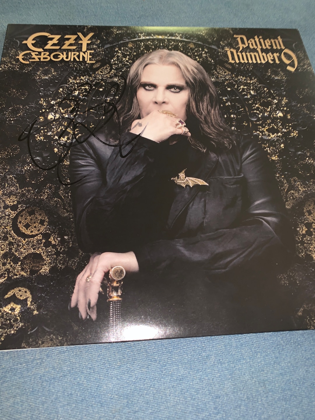 ozzy osbourne signed lp