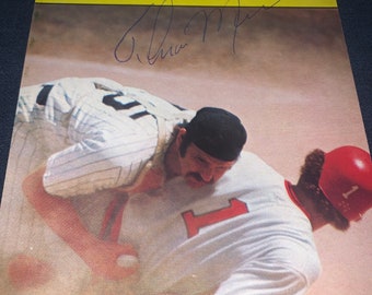 Thurman Munson Signed Autographed 1978 Sportscaster 5x7 Signed Card With COA Very Rare Signed Item