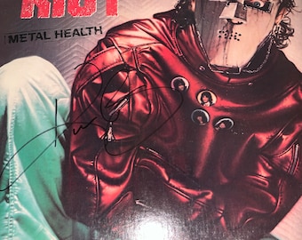 Quiet Riot Kevin Dubrow Signed Autograph Metal Health Record Album
