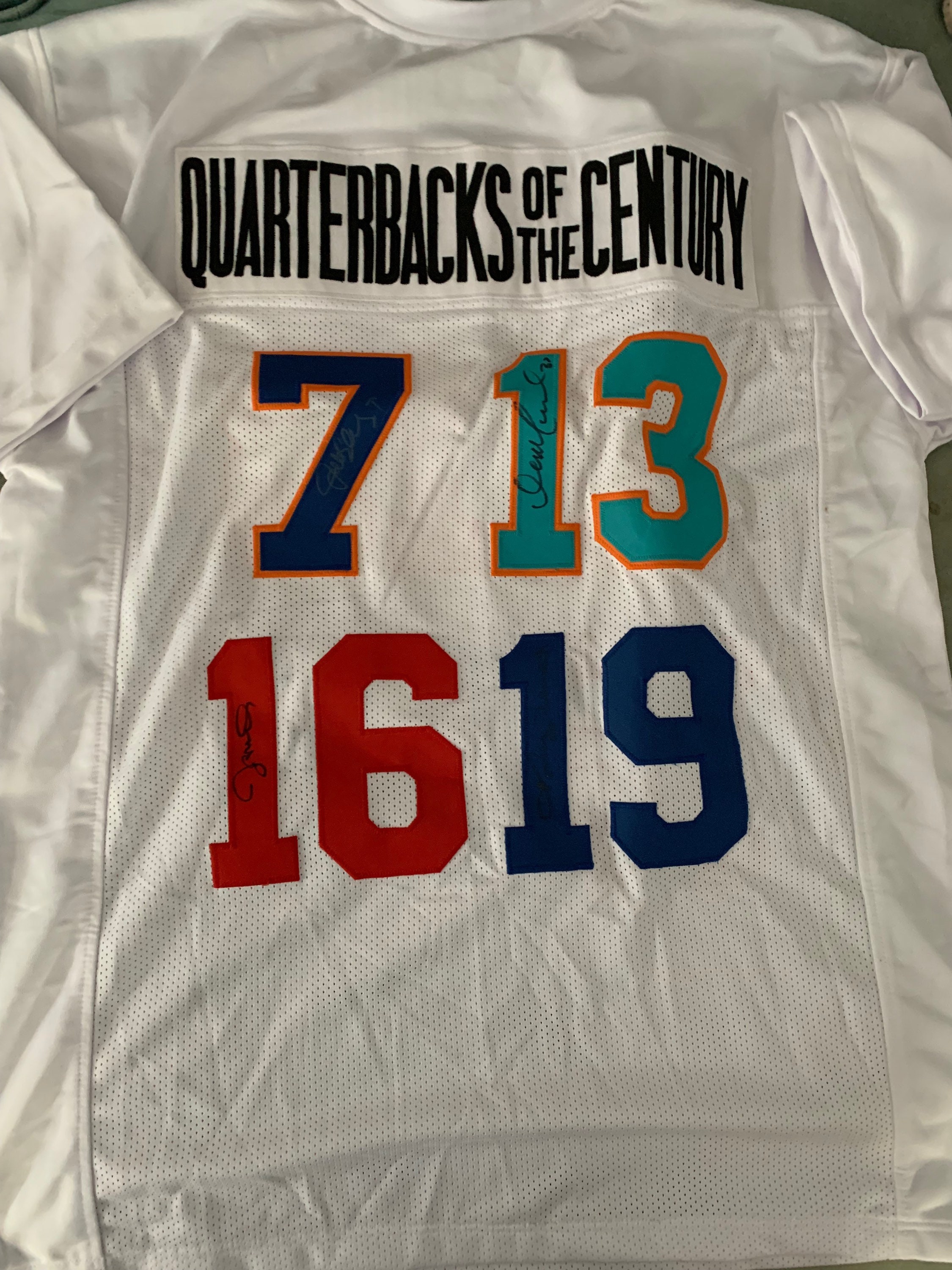 Quarterbacks of the century 記念ユニフォーム Quarterbacks of the century 記念ユニフォーム