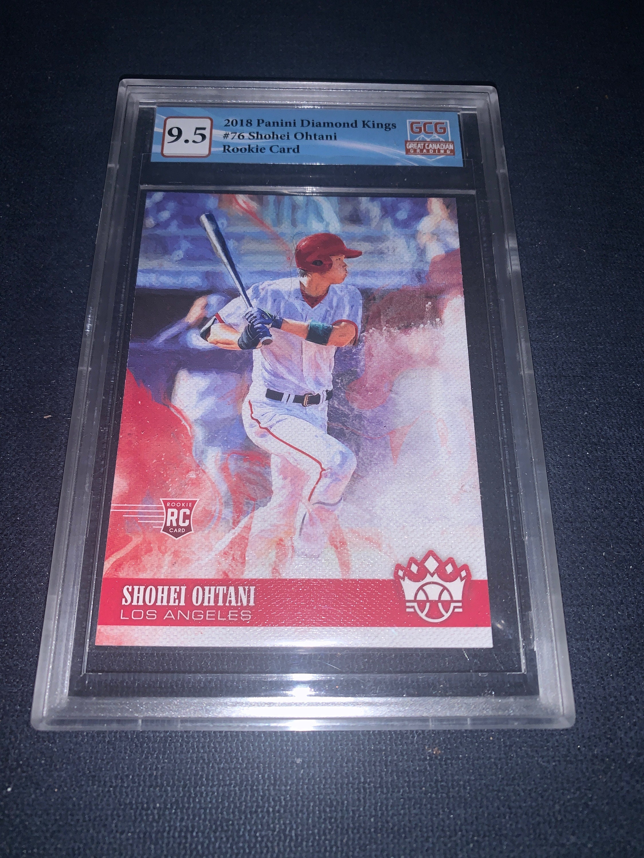 2018 Shohei Ohtani Panini Diamond Kings Batting SP RC #76 Rookie