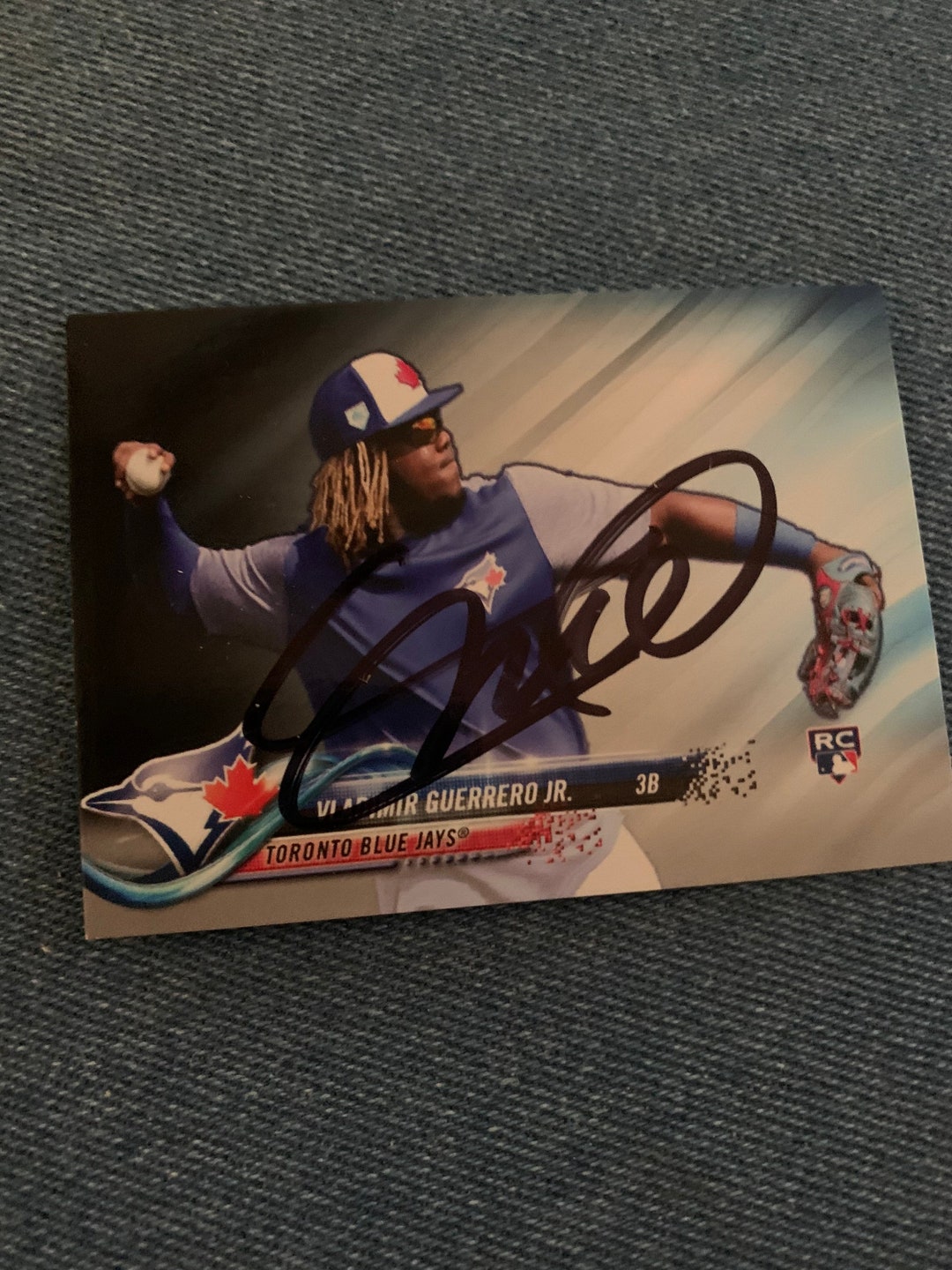 Vladimir Guerrero Jr Toronto Blue Jays Signed Autographed Baseball