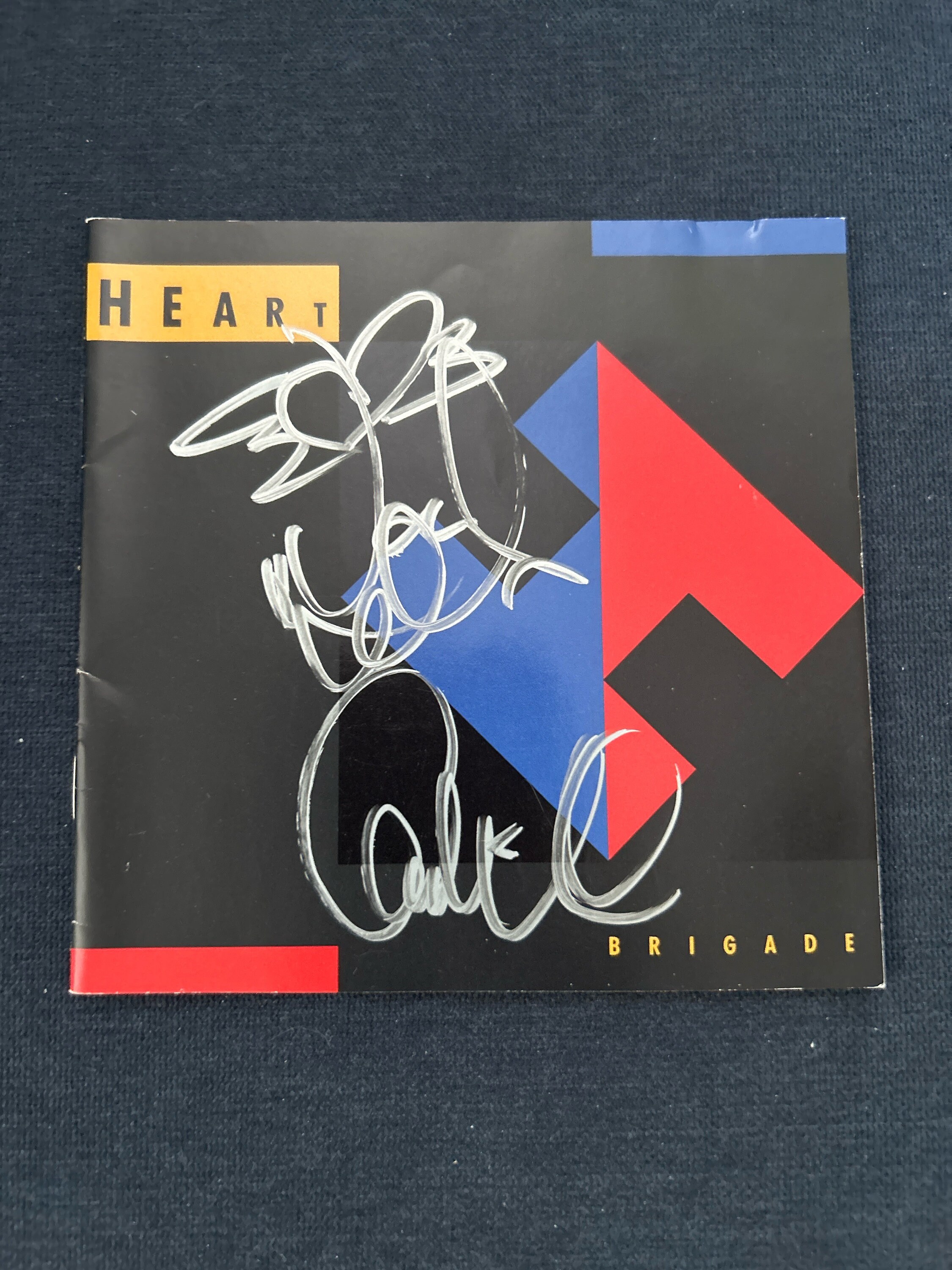 Ann & Nancy Wilson From Heart Signed Autographed CD Booklet COA