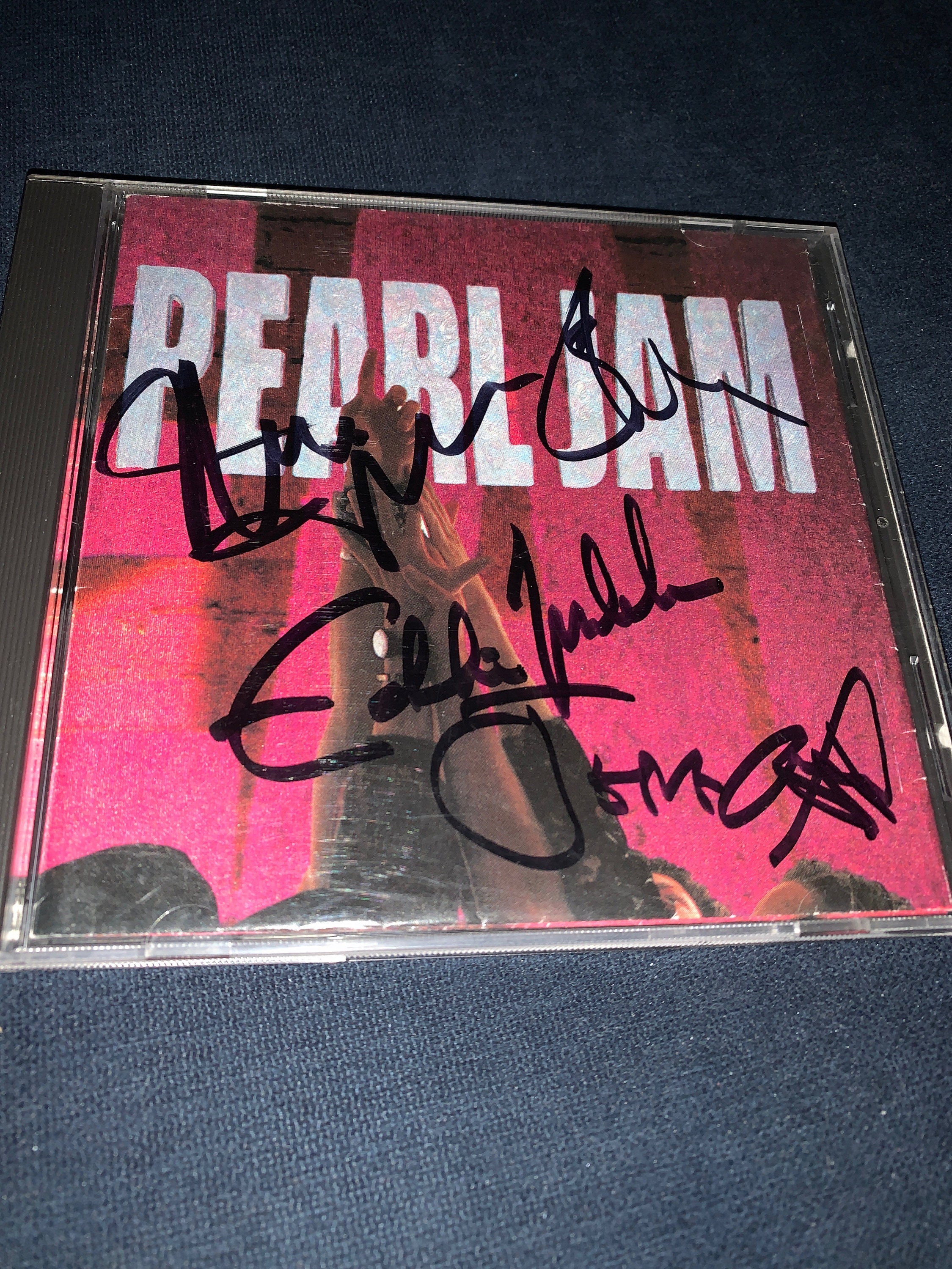 Pearl Jam Full Band Eddie Vedder Signed Autographed CD COA Rare - Etsy