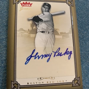 2004 Fleer Greats of the Game Signed Autographed Johnny Pesky Boston Red Sox Legend #GBA-JOP Auto Baseball Card