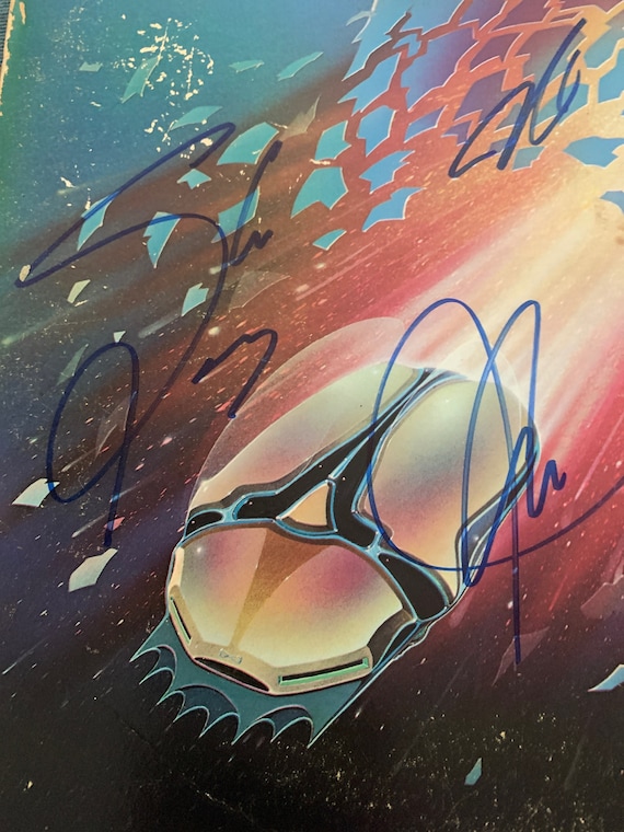 Journey Signed Autographed Escape Vinyl Record Album by All