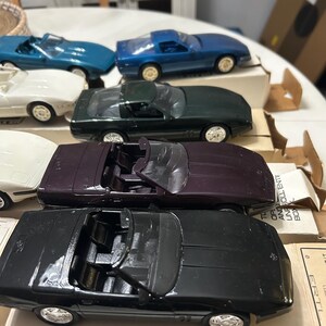 AMT Ertl (12) Chevrolet Corvettes 1/25 Dealer Promos 1989-1994 Sll ...