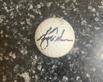 Tiger Woods Hand Signed Autographed  Golf Ball Masters US Open Champion COA