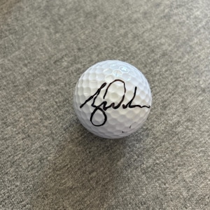 Tiger Woods Hand Signed Autographed  Golf Ball Masters US Open Champion COA