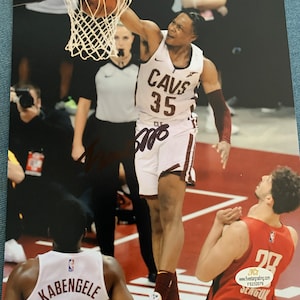 Issac Okoro Signed Autographed 8 x 10 Cleveland Cavaliers Game Photo COA