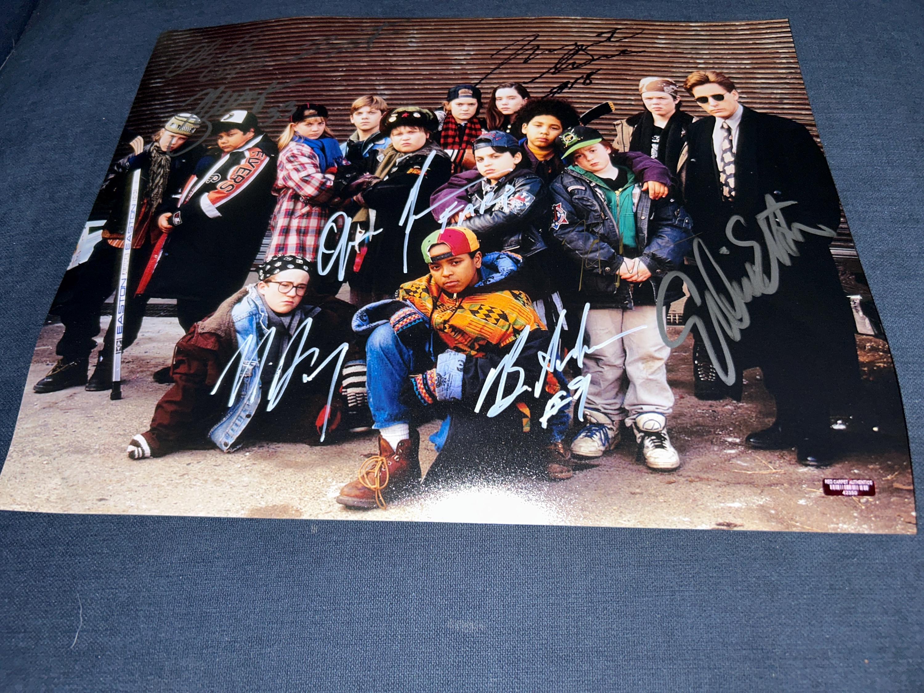 Emilio Estevez Plus (9) Others The Mighty Ducks Signed Autographed The Mighty Ducks 11x14 Photo w/COA