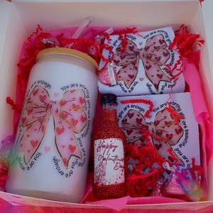 Galentines Day Geschenkbox, Valentinstag Geschenkkorb, Valentinstag Geschenk für Sie, Valentine Paket, Galentines Party Mitbringsel