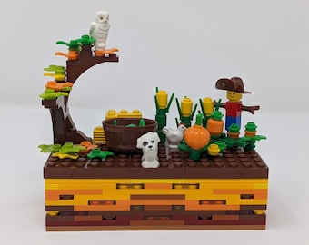 Autumn Scarecrow Swivel Box