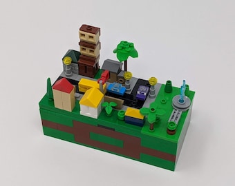 LEGO Mini-Town Box: Microscale Cityscape Playset