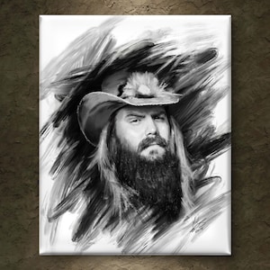 Chris Charcoal Portrait