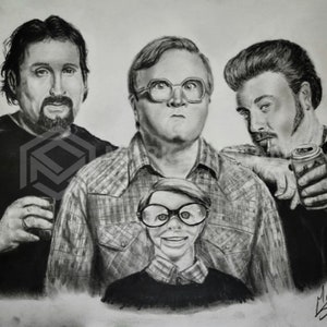 Anhänger Park Boys Charcoal Portrait