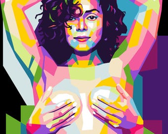 Janet Jackson - the Velvet Rope Poster - 90s Hip Hop/rap