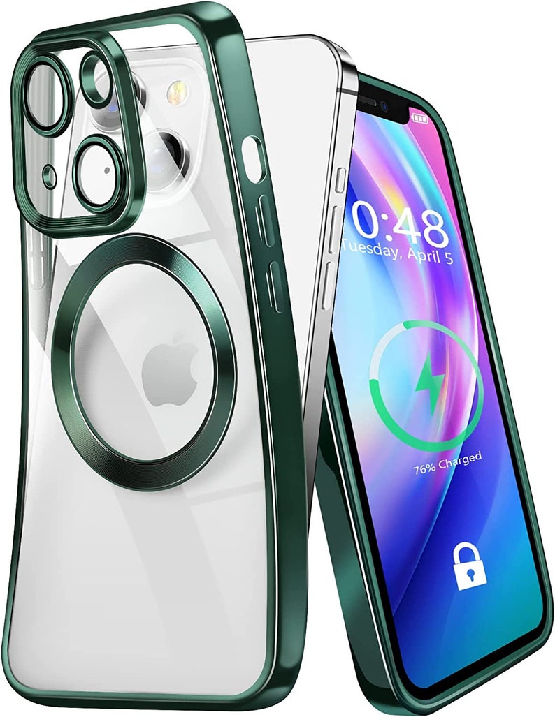 Magsafe Compatible Case Camera Lens Protection Etsy