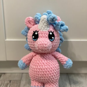 Patrón de crochet de unicornio (PDF)