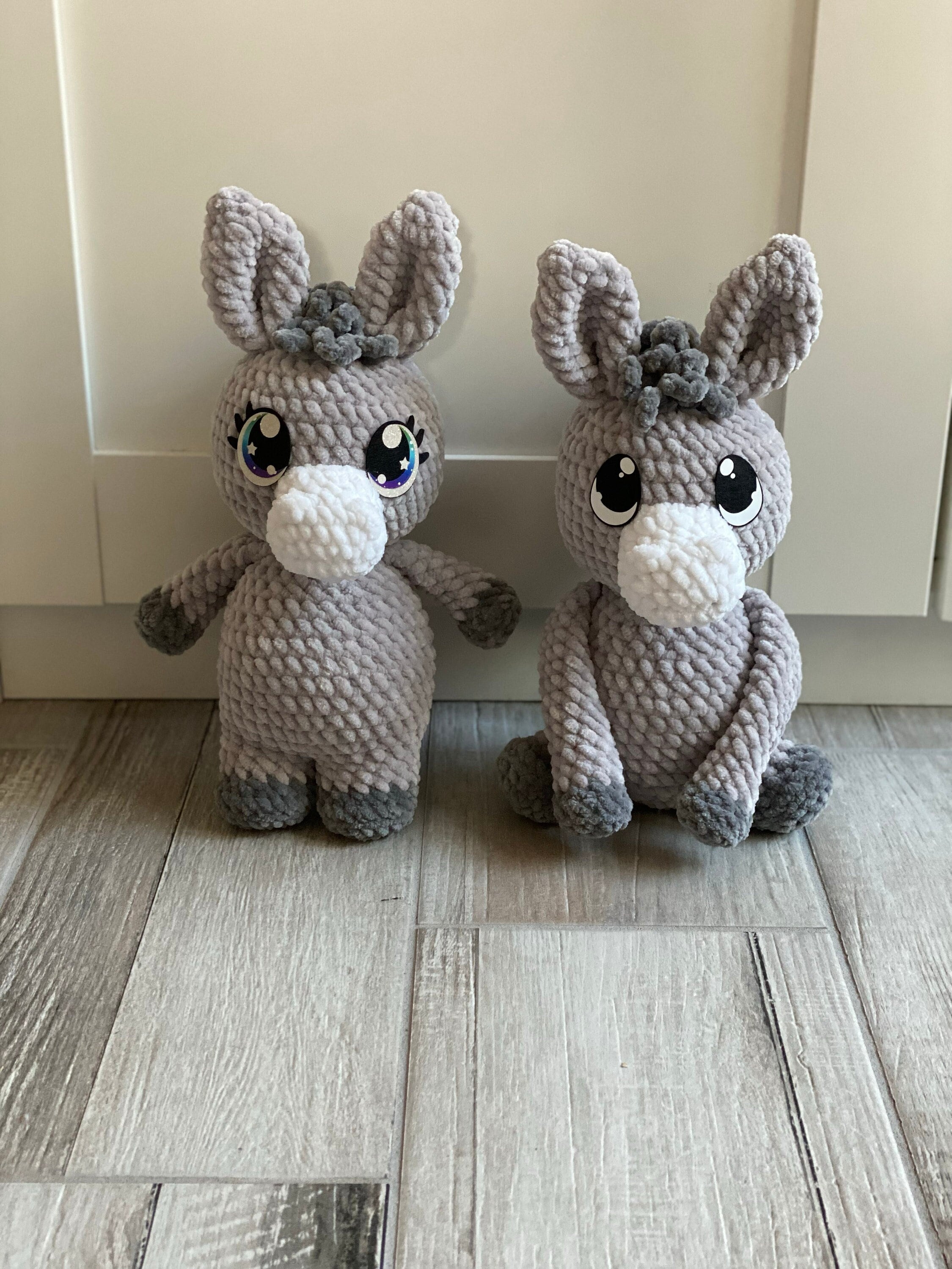 30 Donkey Crochet Patterns for Farm Animal Fans, Gifts, and Nursery Decor 34 Intermediate Donkey PDF Pattern