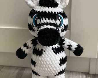 Zebra Crochet Pattern (PDF)