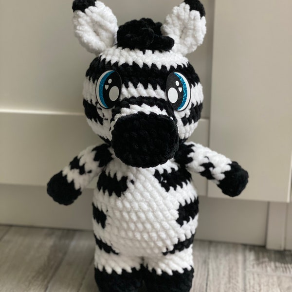 Zebra Crochet Pattern (PDF)