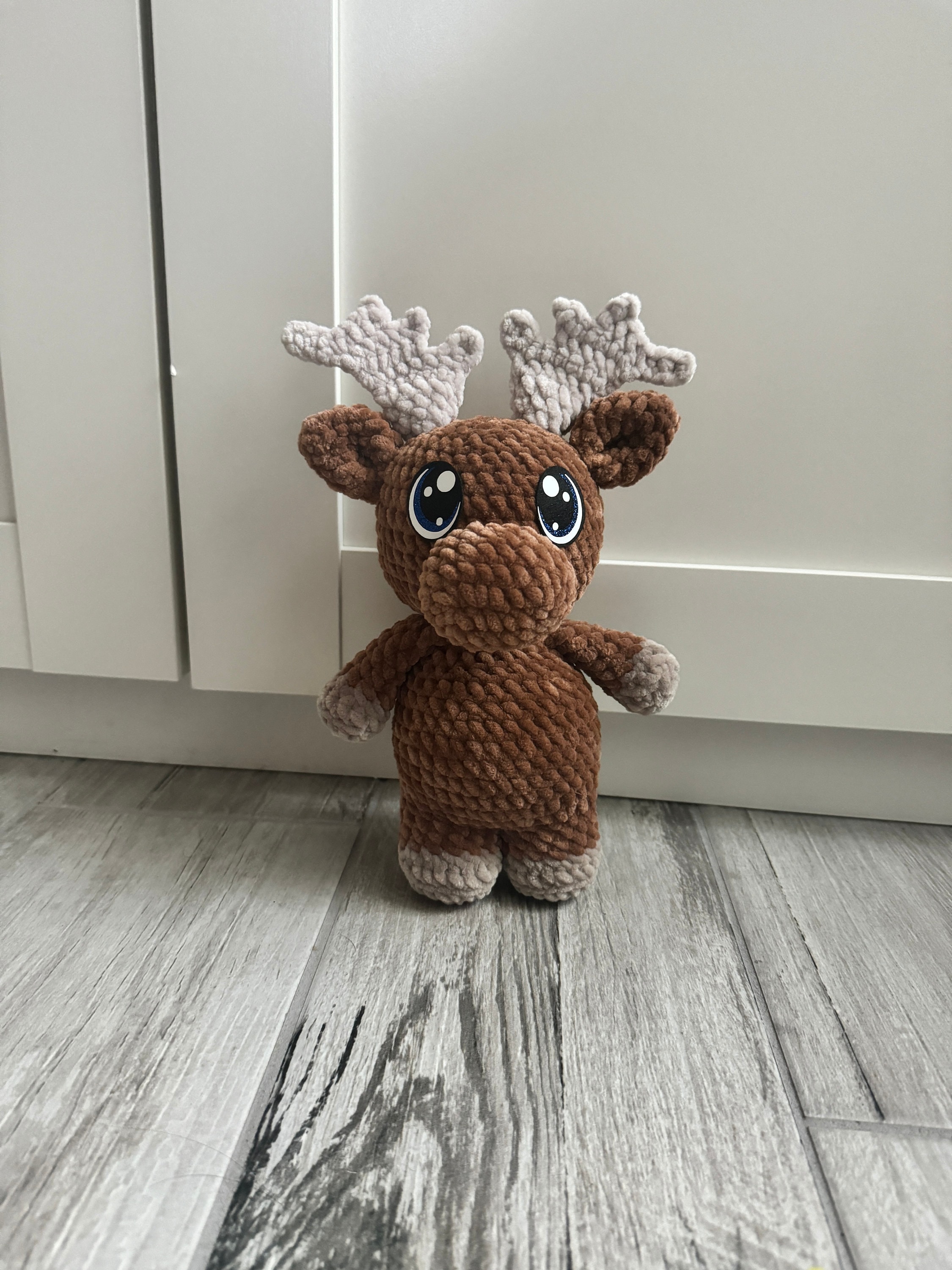 30 Moose Crochet Patterns: Woodland Amigurumi, Loveys, Plushies, and More 25 Moose Crochet Pattern (PDF) Moose amigurumi pattern