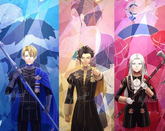 Fire Emblem Three Houses 8 x 11" Prints