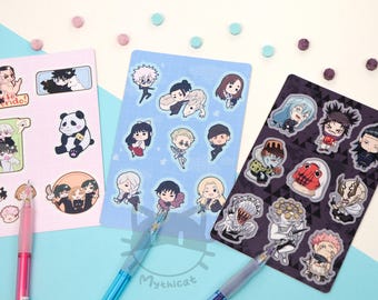 Blue Spring JJK Sticker Sheets