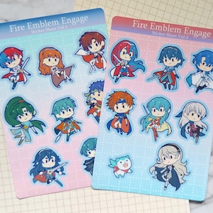 Fire emblem Engage Sticker Sheets