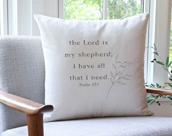 scripture throw pillows