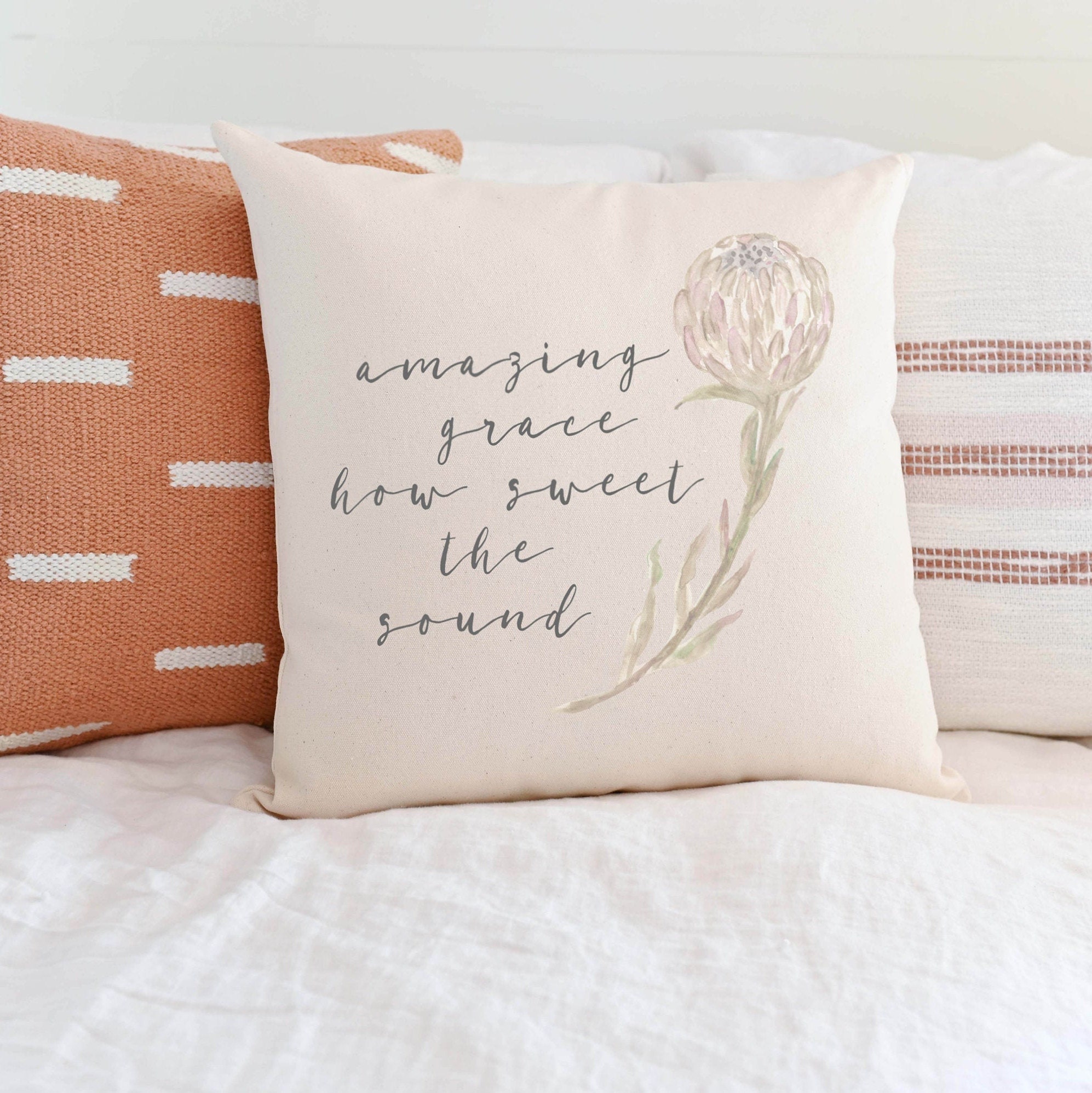 Amazing Grace Pillow Living Room Pillow Family Room Etsy