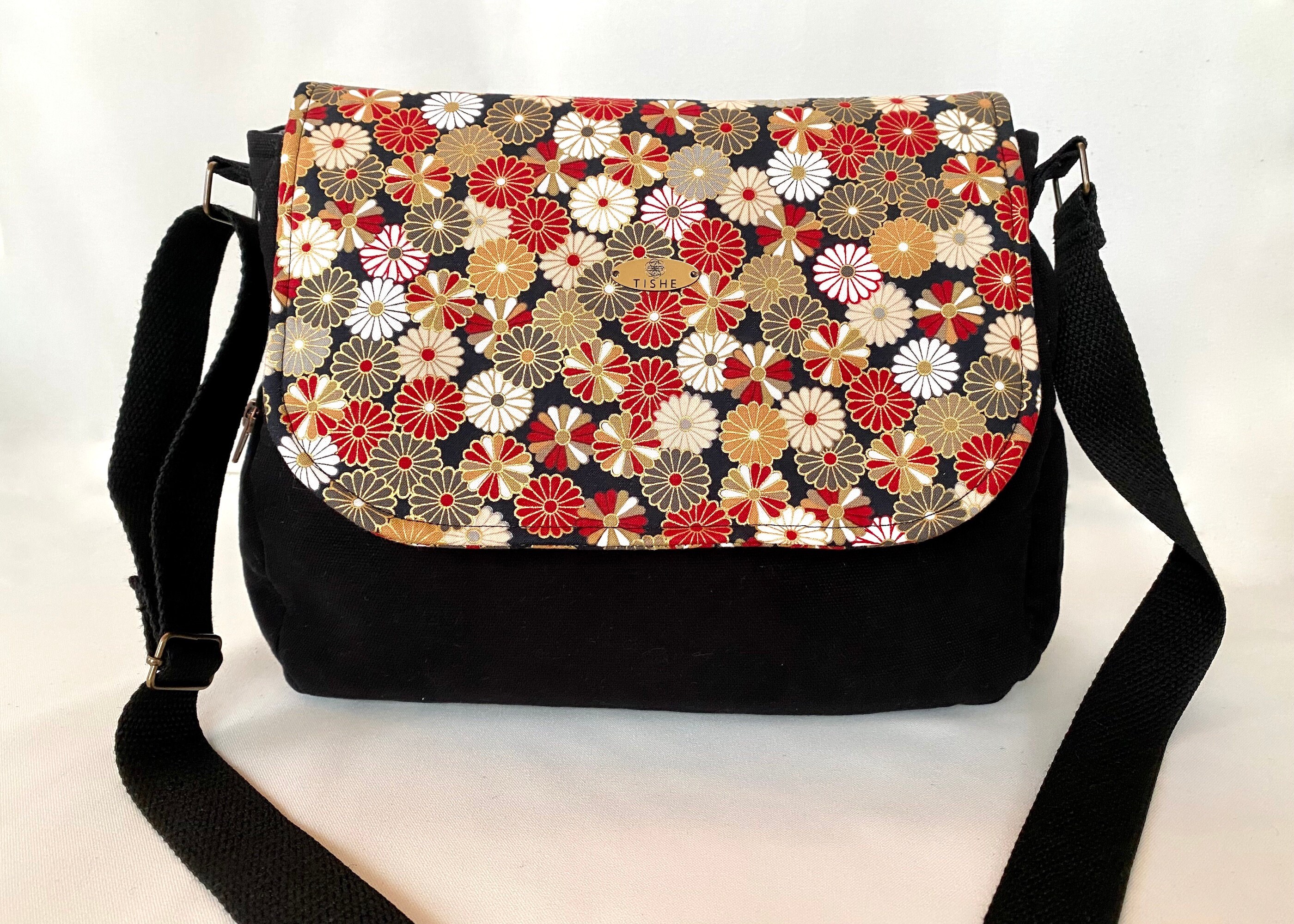 Bolsos bandolera de tela mujer sale
