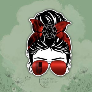 Sticker brandweerman, brandweerman stickers, vrouw brandweerman, sticker brandweerman, brandweerman moeder broodje, brandweervrouw vriendin, brandweerman vriendin