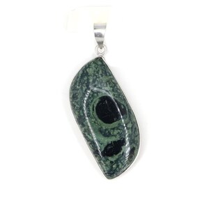 Kambaba Jasper / Star Galaxy Jasper hanger * Natuurlijke edelsteen sieraden * 925 zilveren hanger * handgemaakte hanger * eenvoudige stijl hanger *