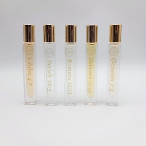 Fruit of the Spirit &quot;Faithfulness&quot; Anointing Oil Perfume Prayer Spiritual Warfare Jesus Religious Gift