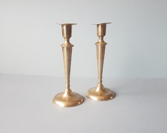 vintage brass candlesticks, candlestick holder, made in germany