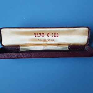 vintage yard o led pencil, pen box, collectable,