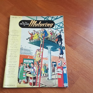 vintage car, motoring magazine, motoring, from February 1950.