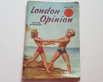 ヴィンテージ男性誌、ロンドン・オピニオン・アンド・ザ・ユーモリスト、1946年