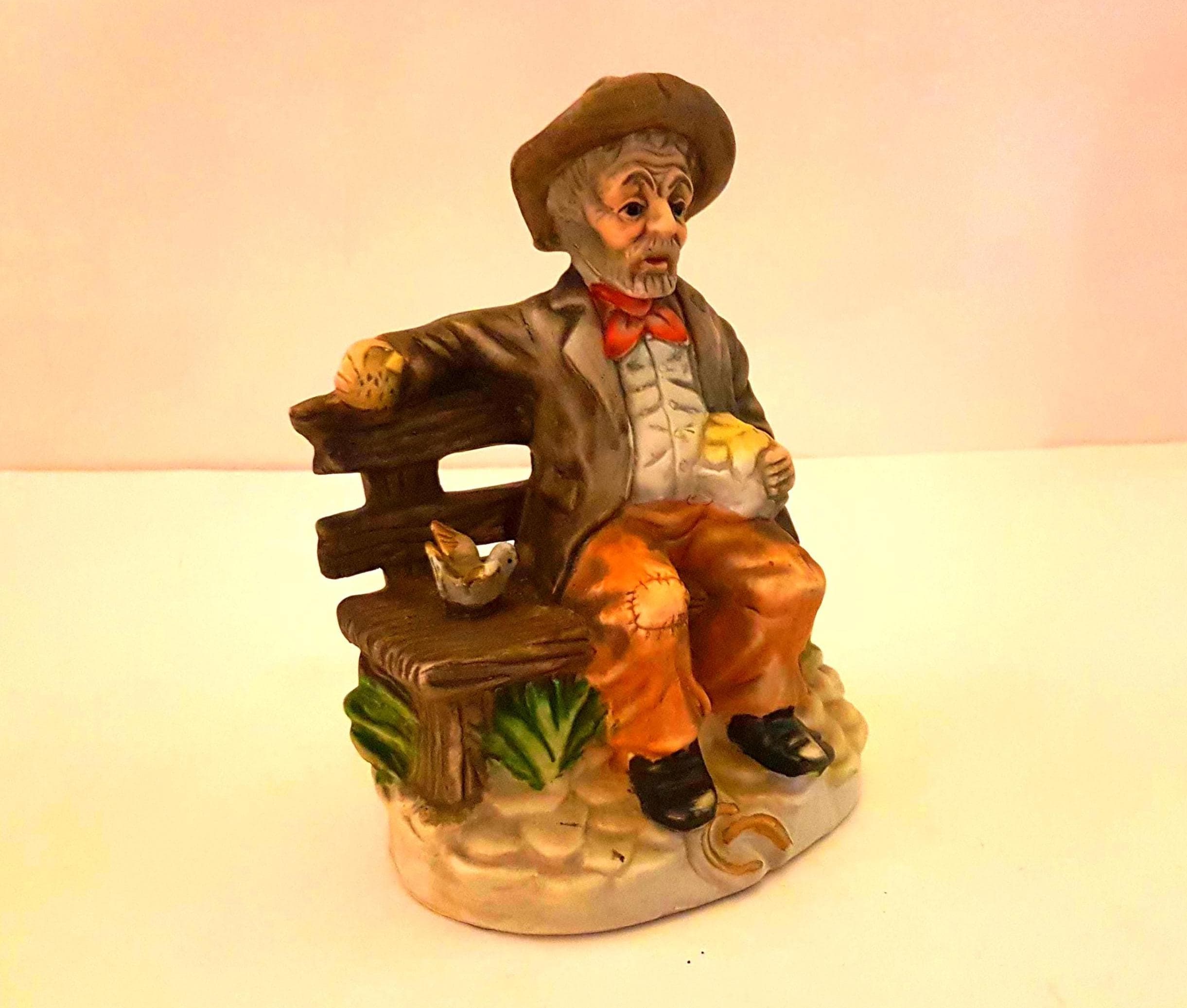 Capodimonte Old Man - Etsy